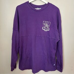 Delta Phi Epsilon Spirit Jersey Purple DPhiE Long Sleeve Tee Venley Casual Cute